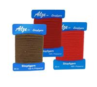 Darning Wool Bundle Autumn (Red, Dark Red, Brown)