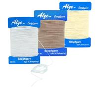 Darning Wool Bundle Natural (White, Cream, Ecru)