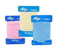 Darning Wool Bundle Spring (Pink, Sky Blue, Cream)