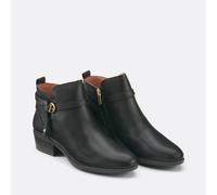 Daroca Leather Ankle Boots Black