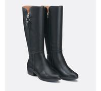Daroca Leather Calf Boots Black