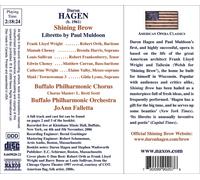 Buffalo Po&Chorus:Falletta - Hagen, D: Shining Brow