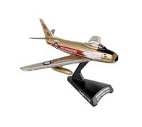 Daron PS5361-4 POSTAGE STAMP RCAF CANADAIR SABRE 1/110 GOLDEN HAWKS Airplane Model