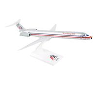 Daron Skymarks American Airlines MD-80 Old Livery Airplane Model Building Kit 1/150-Scale