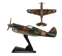 Daron Worldwide Trading P-40 Warhawk Hell's Angels 1:90 Vehicle, Brown, Black, Medium
