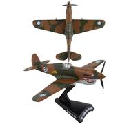 Daron Worldwide Trading P-40 Warhawk Hell's Angels 1:90 Vehicle, Brown, Black, Medium