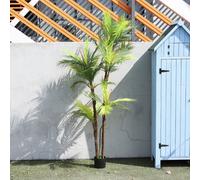 Darphe 200Cm High Indoor Decorative Plant Simulation Betel Nut Tree