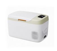 Darphe 45W White Car Compressor Fridge,travel Fridge Bluetooth Control
