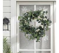 Darphe 55Cm Handmade Artificial Eucalyptus Wreath For Door Hanging