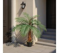Darphe Artificial Home Decoration Imitation Potted Palm Tree Height 100 Cm