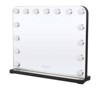 Darphe Black Dimmable Hollywood Led Makeup Vanity Mirror With 3 Light Modes, 50Cm (W) X 40Cm (H)