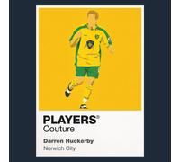 Darren Huckerby Norwich City Icon Frame Men's Hoodie - Navy / XS