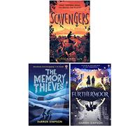 Darren Simpson Collection 3 Books Set (Scavengers, The Memory Thieves & Furthermoor)