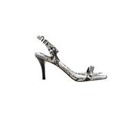Darrington Snake Embossed Leather Sandal - female - Michael Kors - High Heel Sandals - Multicolor - 5 UK - Shoes 5 UK
