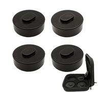 DarSeity 4pack Rubber Jack Pad Adapter Support Point Trolly Jacking Pucks for Porsche 911 964 968 991 993 996 924S Cayman Boxster 986, with Box