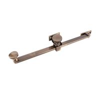 Dart Adjustable 10" Casement Stay Inward Opening - Antique Brass