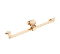 Dart Adjustable 10" Casement Stay Inward Opening - Polished Brass