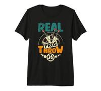 Dart and Darts and Funny Darts with Real pros Throw 26 Premium T-Shirt