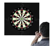 Dart Backboard And Wall Protector -Adhesive Wallpaper, Square Splicing Surround - Board Backing Border | Game Plus Sports Support Within Home, Pub, And Recreation Area - Dartboard Kit Unit