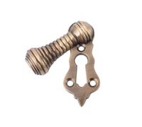 Dart Beehive Covered Escutcheon - Antique Brass