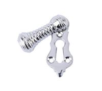 Dart Beehive Covered Escutcheon - Polished Chrome