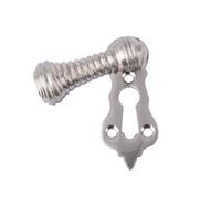 Dart Beehive Covered Escutcheon - Satin Nickel