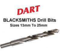 DART Blacksmiths Ground HSS Metal/Plastic/Wood Drill Bits,All Sizes 13mm To 25mm