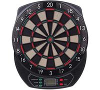 dart board, Dartboard Set 17” Target Area, 21 Games and 65 Variants with 6 Darts, 4 LED Displays, Support 8 Players