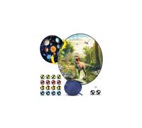 Dart Board for Kids - Dart Ball Game Set with Lightweight 28" Reversible Dartboard and Sticky Balls in 4 Colours, Indoor Games for Kids, Kids Darts