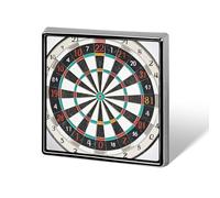 Dart Board Lapel Pin Fashion Brooch Pin Cute Button Badges Square Button Pins Enamel Pins Metal Pinback for Hat Shirt Clothing Bags Decoration