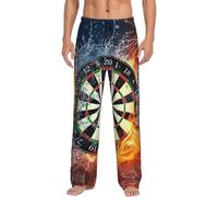 Dart Board Men'S Pajama Pants Loose Leisure Loungewear Lie In Bed Sofa With Pockets Elastic Waist
