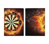 Dart Board Passport Holder Slim PU Leather Passports Wallet Portable Passports Protector Passport Cover
