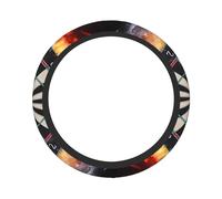 Dart Board Print Steering Wheel Cover Non-Slip Car Steering Wheel Covers Neoprene Elastic Car Steering Wheel Protector Cover Universal 38 CM for Car Accessories
