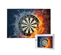 Dart Board Printed,1000 Pieces Wooden Jigsaw Family Game Jigsaw Puzzles for Adults Teens Home Decor