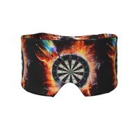 Dart Board Printed, Full Eye Covers Light Blocking Eye Mask Sleep Eye and Ear Muffs