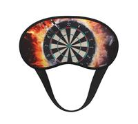 Dart Board Printed, Full Eye Covers Light Blocking Eye Masks Blackout Sleep Eye Muffs