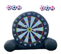 Dart Board Set,inflatable Outdoor Dart Board with Blower, Professional Dartboard with 8 Balls, for Outdoor Games A