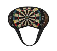 Dart Board Sleep Mask for Women Girls Men Soft Comfortable Eye Mask with Adjustable Strap Blackout Eye Sleep Shade Cover for Travel Yoga Nap Shift Work