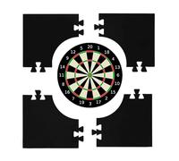 Dart Board Surround, Dart Target Surround For Standard Size Dartboards,Portable Dart Board Wall Protector, Lightweight Jigsaw Design,Dart Board Wall Protector For Dart Lovers