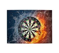 Dart Board Target Ice Fire,500 Pieces Puzzles for Adults-Wooden Jigsaw Puzzle for Adults Elderly
