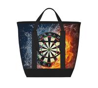 Dart Board Target Ice Fire,Lunch Bags Large Capacity Insulated Tote Bag For Women Men Work Picnic Travel