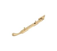 Dart Bulb End Brass Window Stay 8" (200mm) - Satin Brass