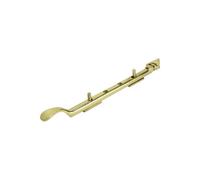 Dart Classic Victorian Spoon End Window Casement Stay - Polished Brass (10 Inch)