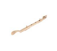 Dart Classic Victorian Spoon End Window Casement Stay - Satin Brass (10 Inch)