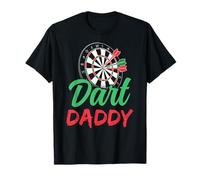 Dart Daddy Cute Darts Player Hobby Dad Father Papa Father's T-Shirt