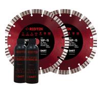 Dart Db00582 Red Ten Sgp-15 300mm X 20B Twin Pack With Oil