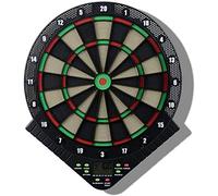 Dart disc, Digital Soft Tip Dart Boards, Dartboard Set 16” Target Area, 18 Games and 159 Variants with 6 Darts, LCD Displays