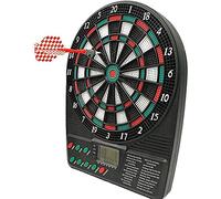 Dart disc， Electronic Dart Board Digital Soft Tip Boards Long Life Usage Deluxe Control Panel with LCD Display 18 Games