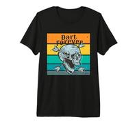 Dart Enthusiast Bullseye Dartboard Target Bullseye Game Premium T-Shirt