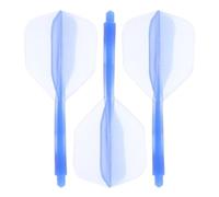 Dart Flights, Flights and Rods for Integrated Darts | Integrated 3 Pieces 2BA Dart Flights and Shafts | Dart Fins | Dart Fins | Dart Tail Leaf Replacement with Four Feathers to Improve Dart